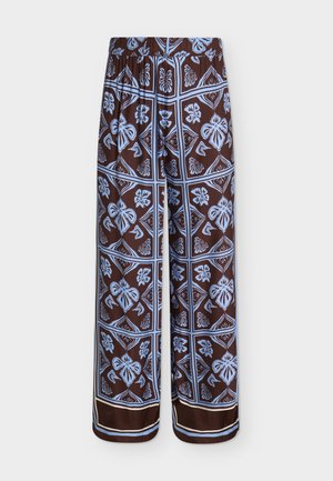 Mos Mosh, MMMEASA LINOCUT  - Wide leg - port royale