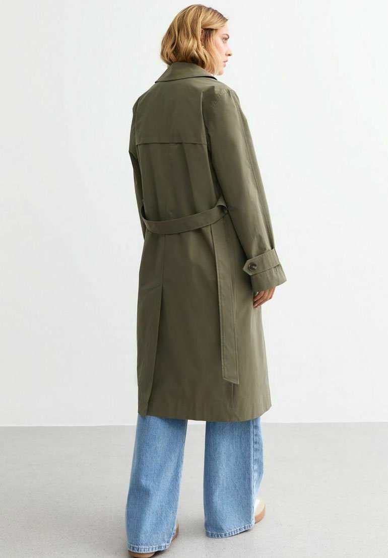 New Look DOUBLE BREASTED - Trenchcoat - khaki - Zalando