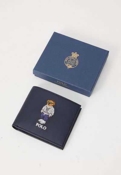 Polo Ralph Lauren BILLFOLD WALLET MEDIUM UNISEX - Pénztárca - newport navy