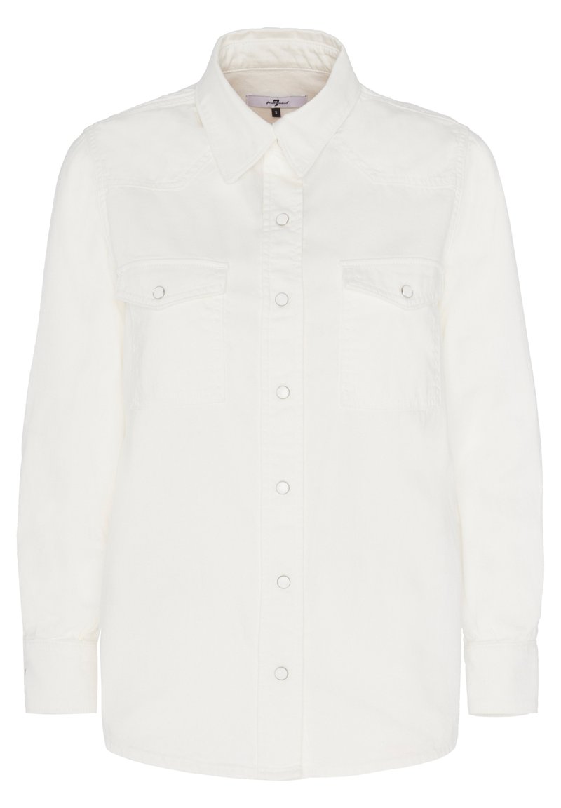 7 For All Mankind Overhemdblouse wit