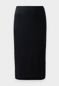MOON SHEER SKIRT - Kokerrok - black