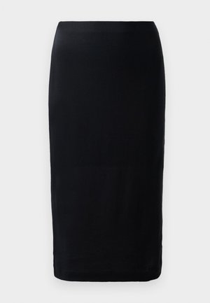 MOON SHEER SKIRT - Pencil skirt - black