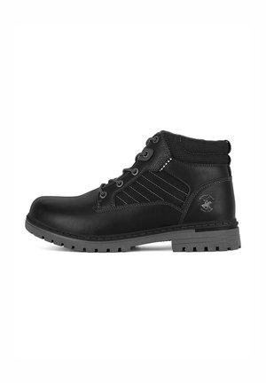 Beverly Hills Polo Club, BEVERLY HILLS POLO CLUB BOOTS MEN'S BLACK 23AB502 - Snørestøvletter - black