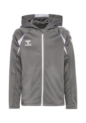 CORE - Sweatjakke - steel gray white