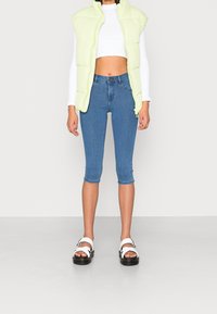 ONLY Farkkushortsit - blue denim