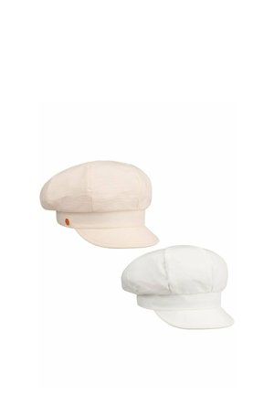 Mayser, CAMILLA SEERSUCKER WENDEMÜTZE 2 PACK - Mütze - cremeweiß