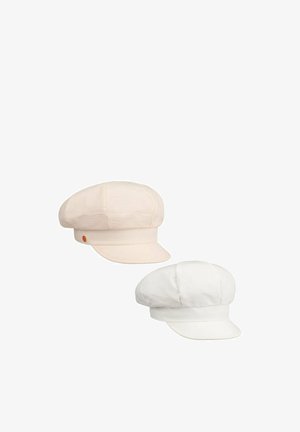 Mayser, CAMILLA SEERSUCKER WENDEMÜTZE 2 PACK - Mütze - cremeweiß