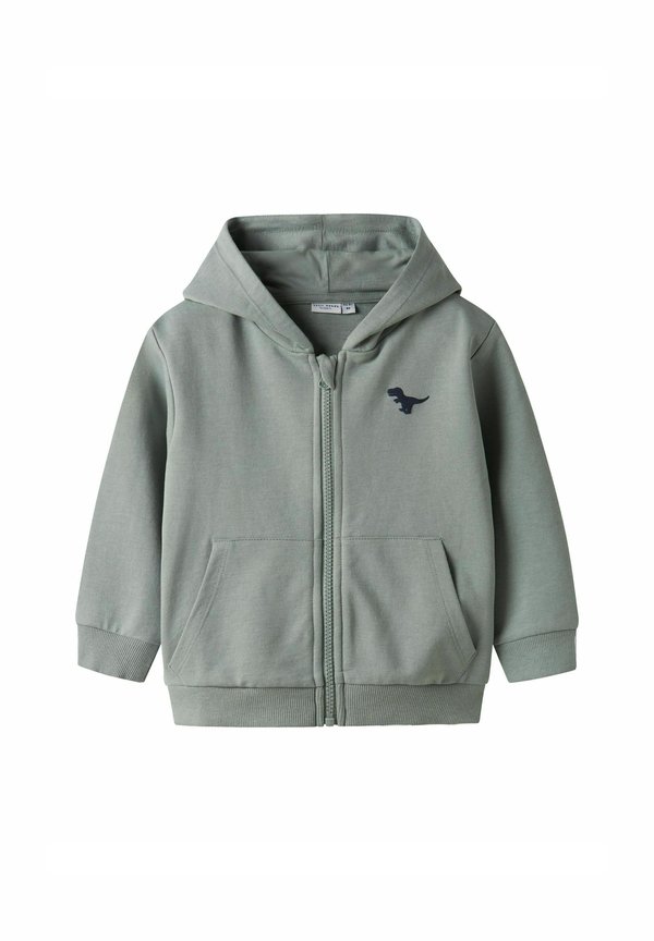 REGULAR FIT - Sweatjacke - slate gray