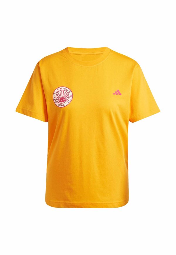 FARM GRAPHIC - Print T-shirt - bright orange2