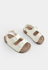 Next CUSHIONED DOUBLE BUCKLE TOUCH FASTENING STANDARD - Lära-gå-skor - cream