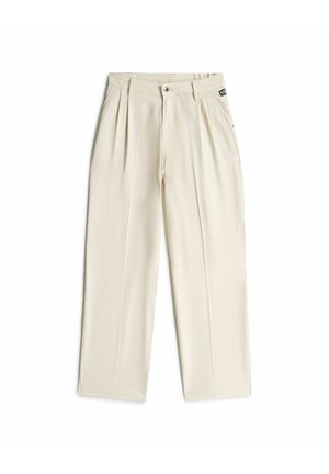 G-STAR, PLEATED CHINO - Pantalon classique - whitebait gd