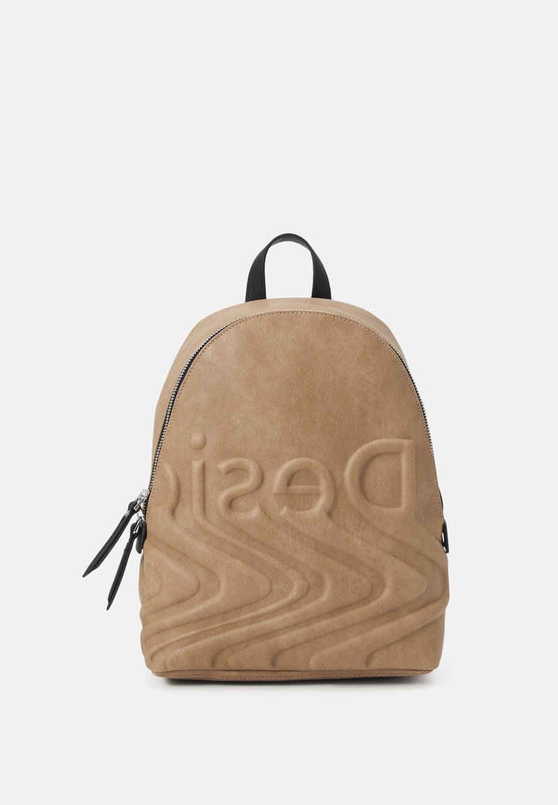 Sac à Dos Desigual Aquiles Mombasa Mini, Couleur écru, Idéal Pour Le Quotidien Et Les Voyages