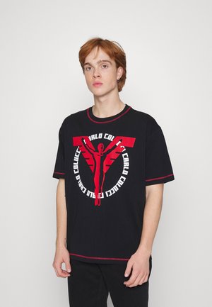 Print T-shirt - black