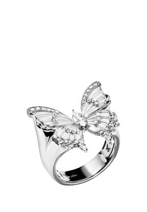 COCKTAIL PARADISE - Ring - silberfarben/weiß