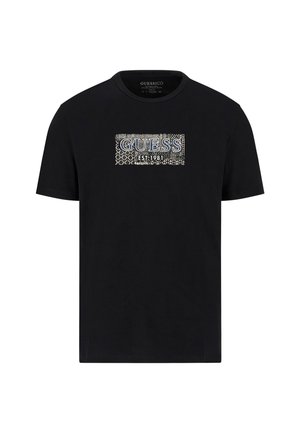 Guess - T-shirt z nadrukiem