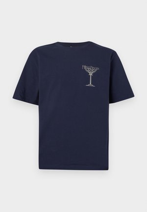 CHAMPAGNE - T-shirt print - maritime blue