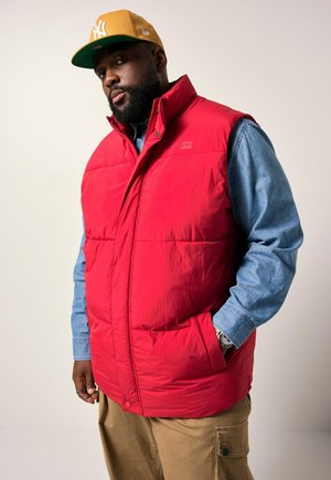 Bodywarmer - velvet red
