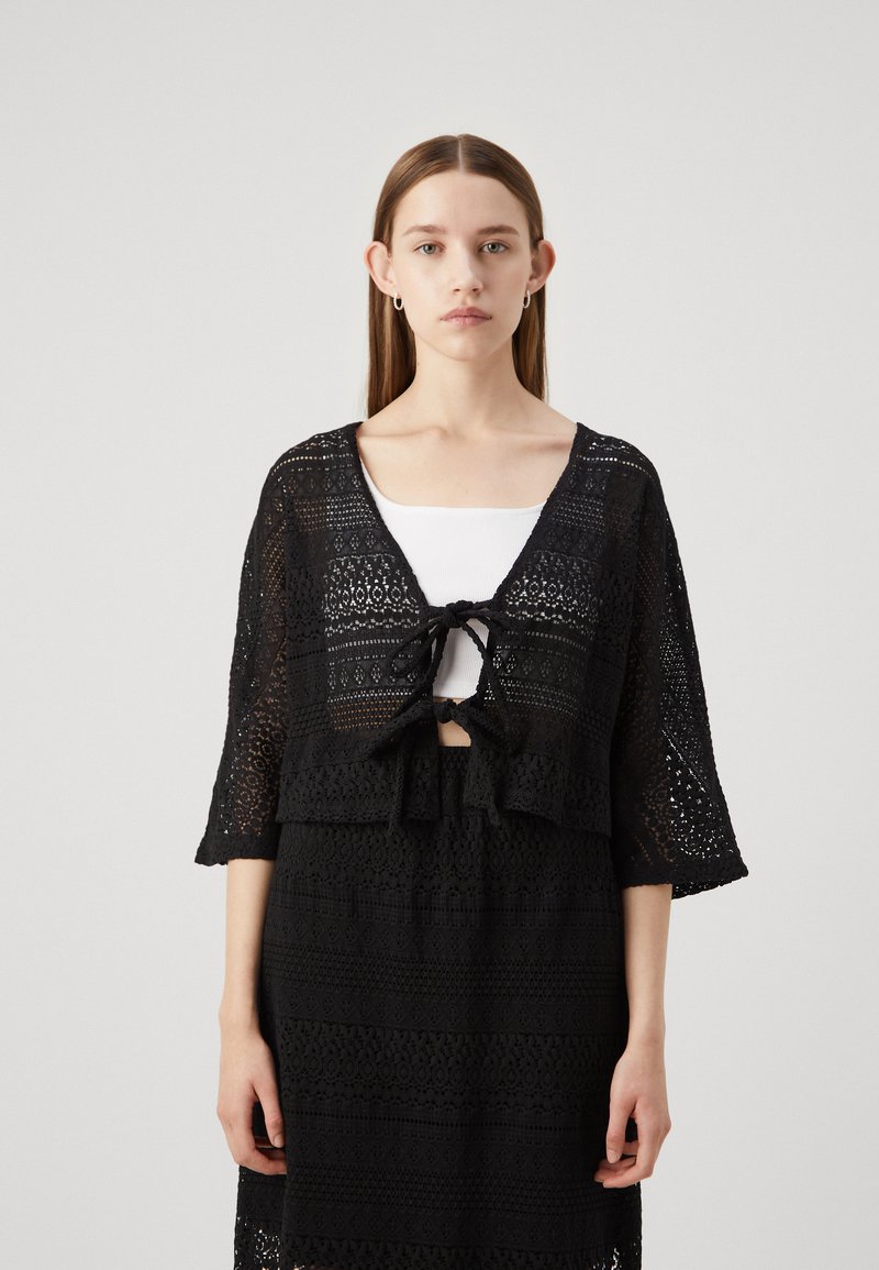 Blouse vmhoney lace 3/4 v-neck tunic wvn cur Vero Moda Curve | La Redoute