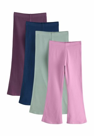 REGULAR FIT - FLARED 4-PACK - Leggings - pink purple blue