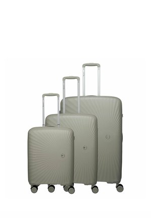 Travelite TAMARIS X TRAVELITE VOYAAGE 4 ROLLEN KOFFERSET 3-TEILIG MIT DEHNFALTE UNISEX - Juego de maletas - sand