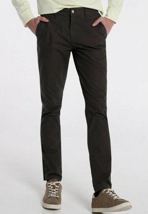 BOXER MEDIUM SLIM FIT - Chinos - dark brown
