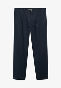 Mango Pantalones - dark blue