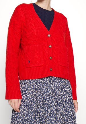 Cardigan - red