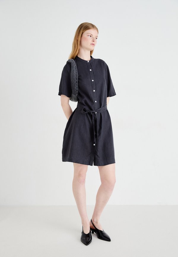 PENNIE GINIA 2/4 SHIRT DRESS - Shirt dress - phantom3