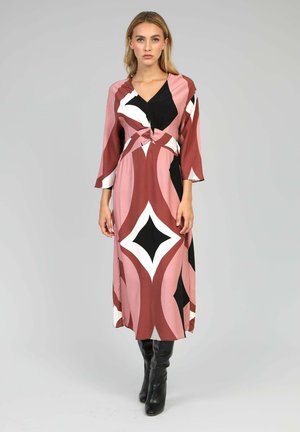 MIDI MASAMY - Robe de jour - galimo rose