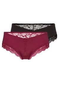 2 PACK - Kratke gaće - black/red