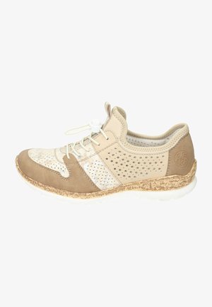 Rieker, Sportieve veterschoenen - beige