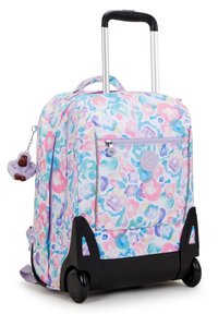 Kipling SARI BTS PRT AC - Trolley - aqua flowers
