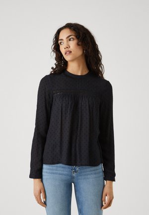 ONLPELIA LIFE DOT BLOUSE  - Blūze - black