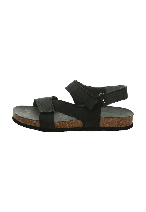 Riemensandalette - schwarz