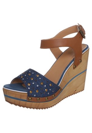 Gioseppo Sandales à talons hauts - blue denim