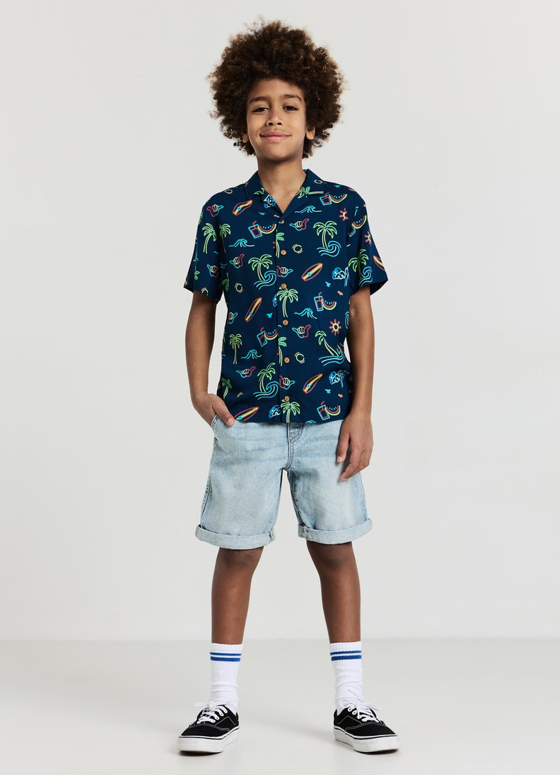 Calliope Jeans Shorts - blu denim medio chiaro