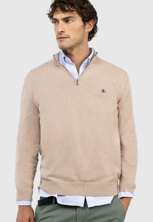 El Ganso, JERSEY CUELLO CAMIONERO - Jersey de punto - beige