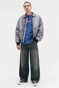 BDG Urban Outfitters LOST STREETS TEE - T-shirt estampada - blue