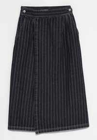 Carhartt WIP ORLEAN SKIRT - Jupe en jean - black/white/noir - ZALANDO.FR