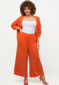 Ulla Popken CULOTTE STRUCTUUR  ELASTISCHE BAND - Kalhoty - feloranje