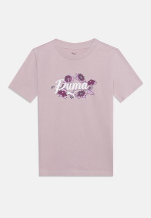 Puma, ESS NATURE GRAPHIC TEE - Tričko s potlačou - misty pink