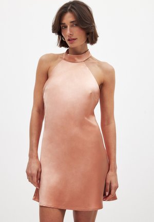 Freizeitkleid - peach