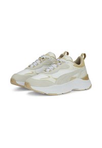 Puma CASSIA MIX  FÜR DAMEN - Sporta apavi - white vapor gray granola