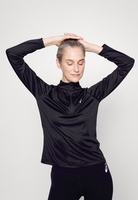 ASICS CORE ZIP - Top s dlhým rukávom - performance black