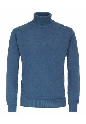 Redmond ROLLKRAGEN - Strickpullover - blau