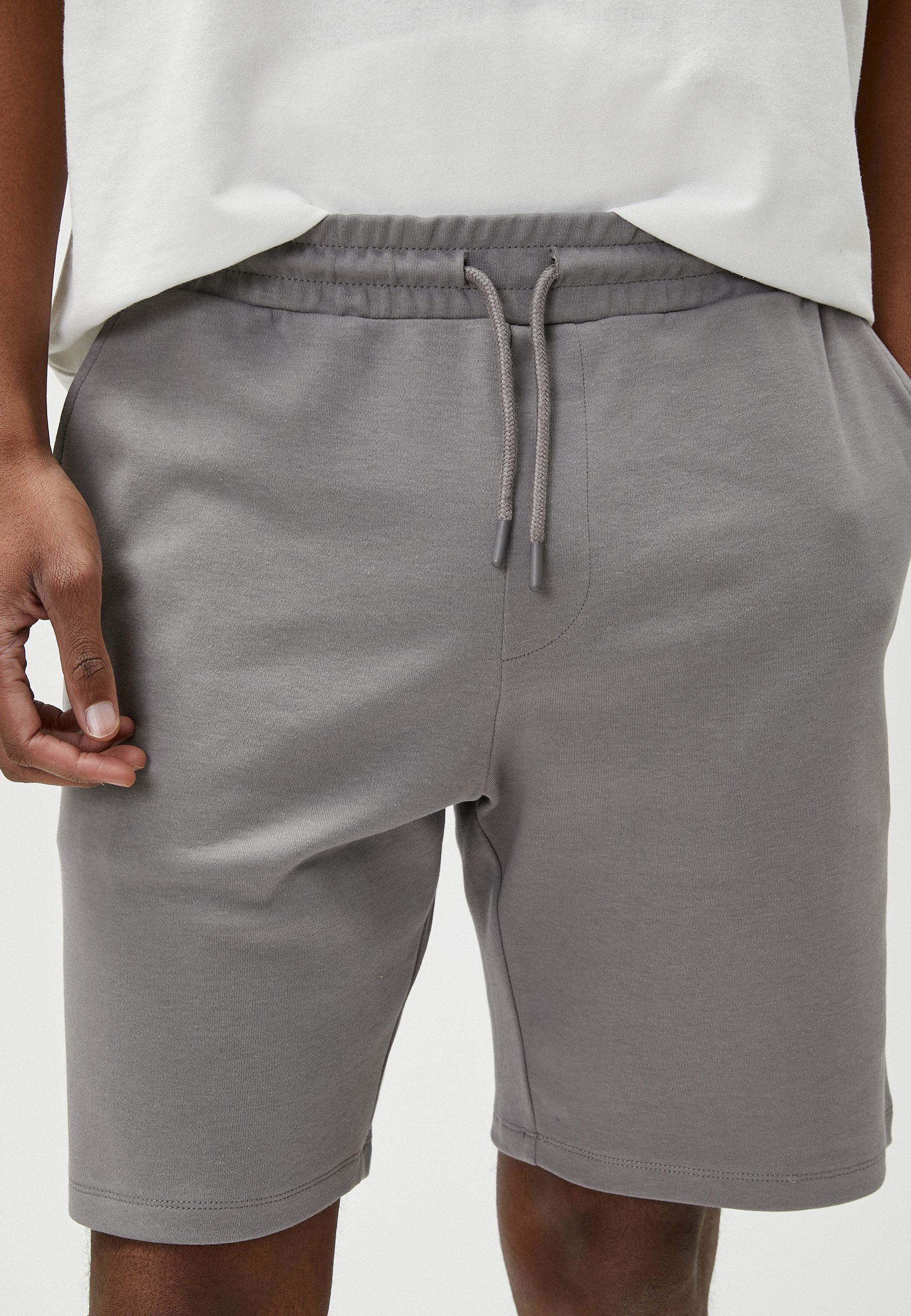 Koton Herren-Shorts Slim Fit Mit Drawstring – Anthrazit, Größe S, Maschinenwaschbar