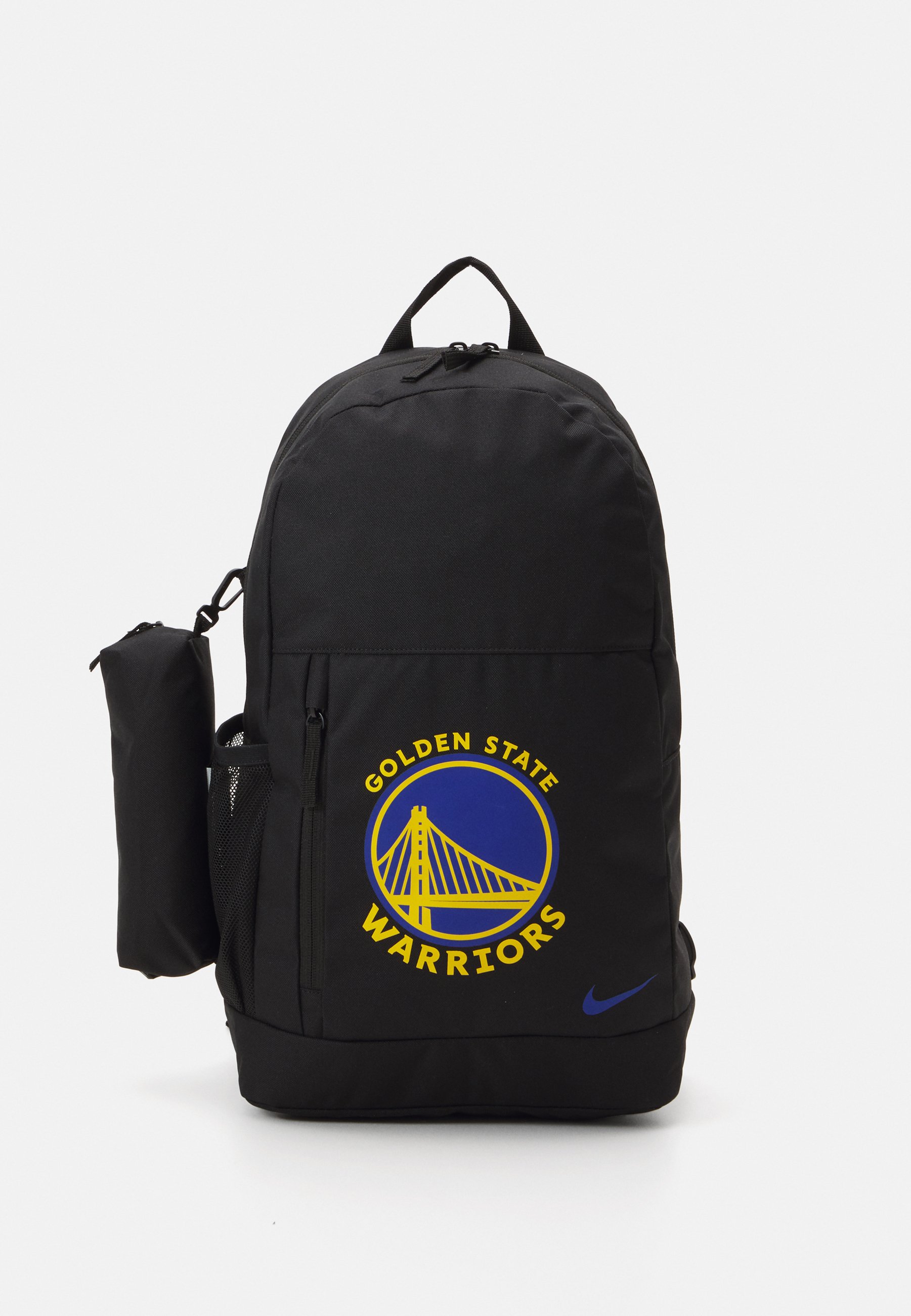 golden state warriors backpack nike Nike Performance GOLDEN STATE WARRIORS NBA ELEMENTAL 20L UNISEX - Rucksack  - black