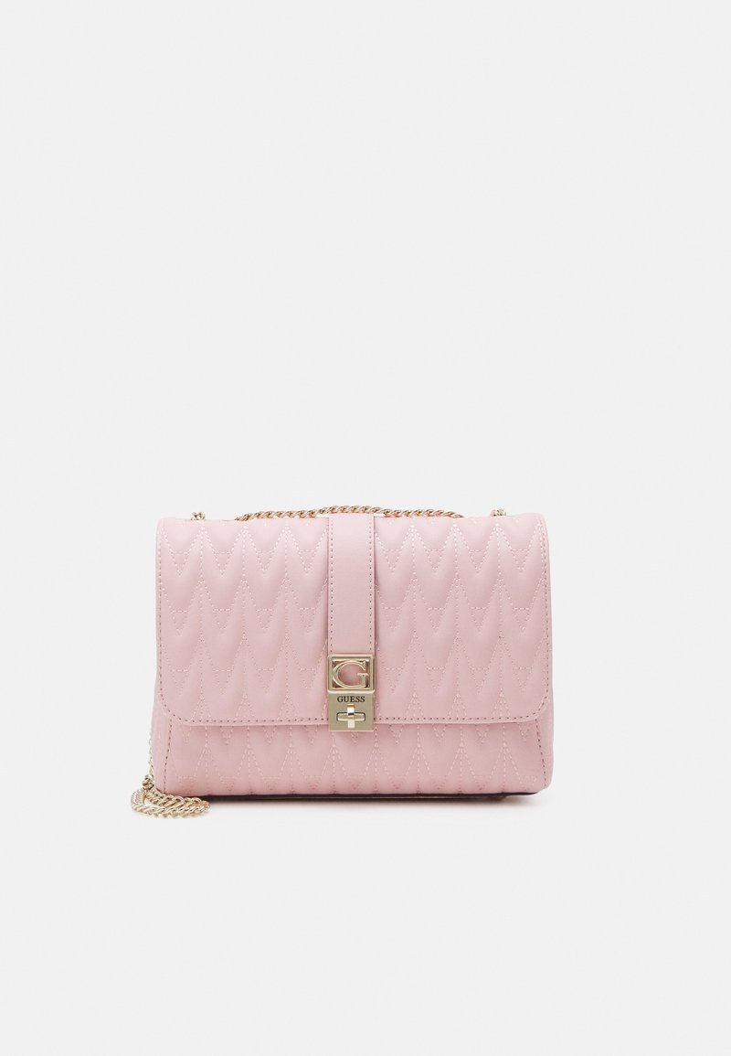Guess REGILLA CONVERTIBLE XBODY FLAP - Sac bandouli?�re - pale rose/rose - ZALANDO.CH