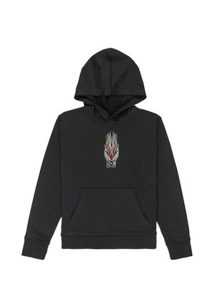 BURNT OUT - Kapuzenpullover - kvj black