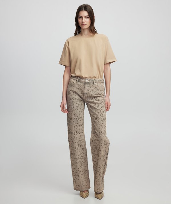 RELAXED FIT  - Jeans Relaxed Fit - mink